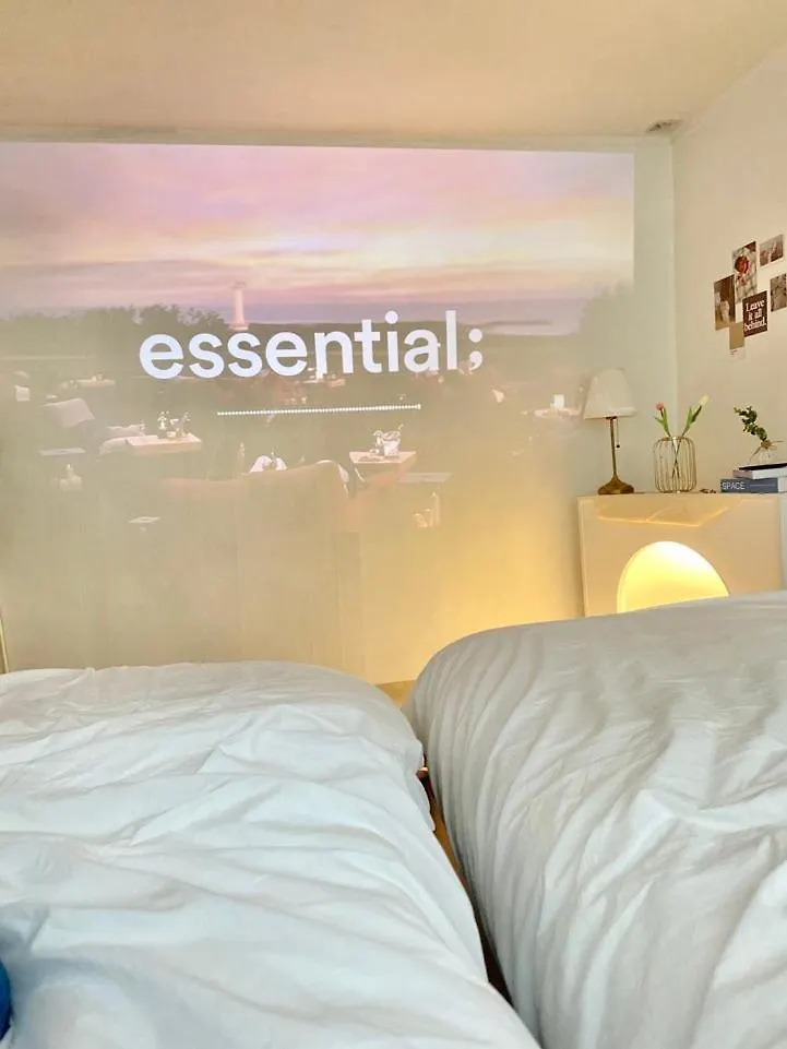 # 3Room # 4Bed # Gwangalli # Maximum 8 # Netflix # 120 Inch Beam Busan